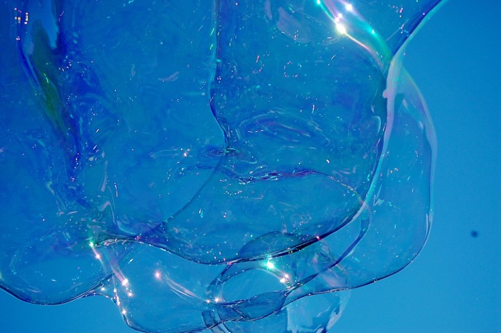 Blue bubbles