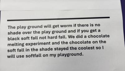 Science journal example