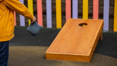 Carnival cornhole game