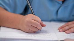 Student writing