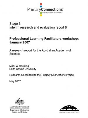 Professional Learning Facilitators workshop: January 2007